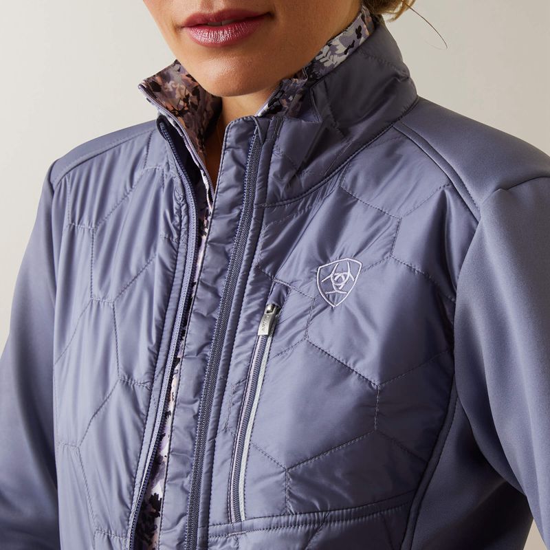 Ariat Fusion Insulated Jacket Dusky Granite Femme | NRY-21966940