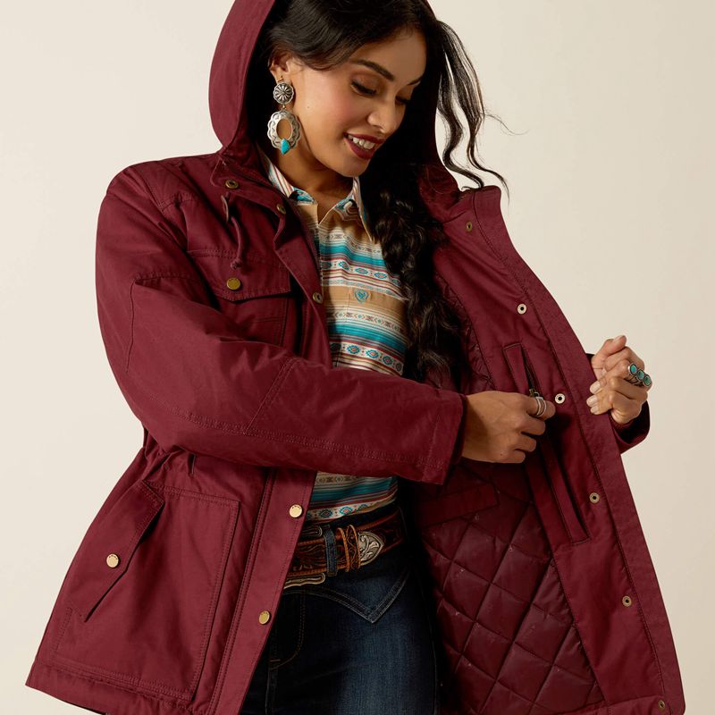 Ariat Grizzly 2.0 Parka Tawny Port Femme | NJP-01486966