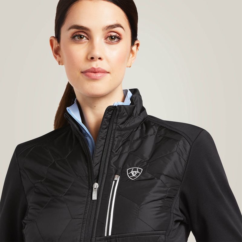 Ariat Fusion Insulated Jacket Noir Femme | GEJ-17760211