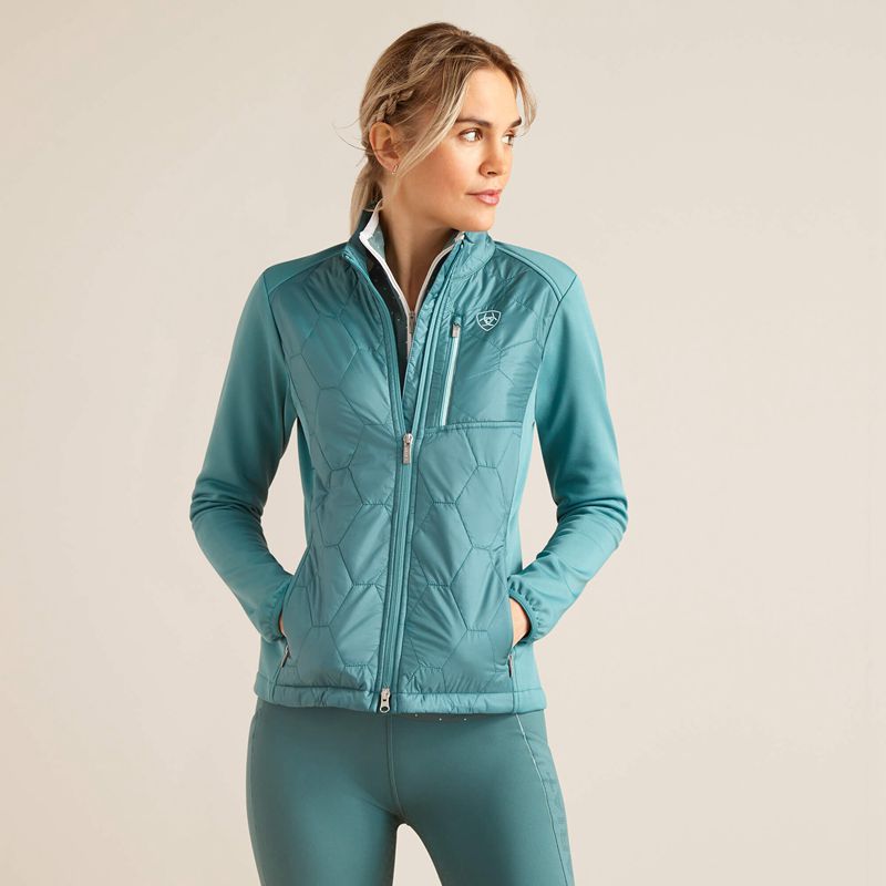 Ariat Fusion Insulated Jacket Bleu Femme | GFC-32687454