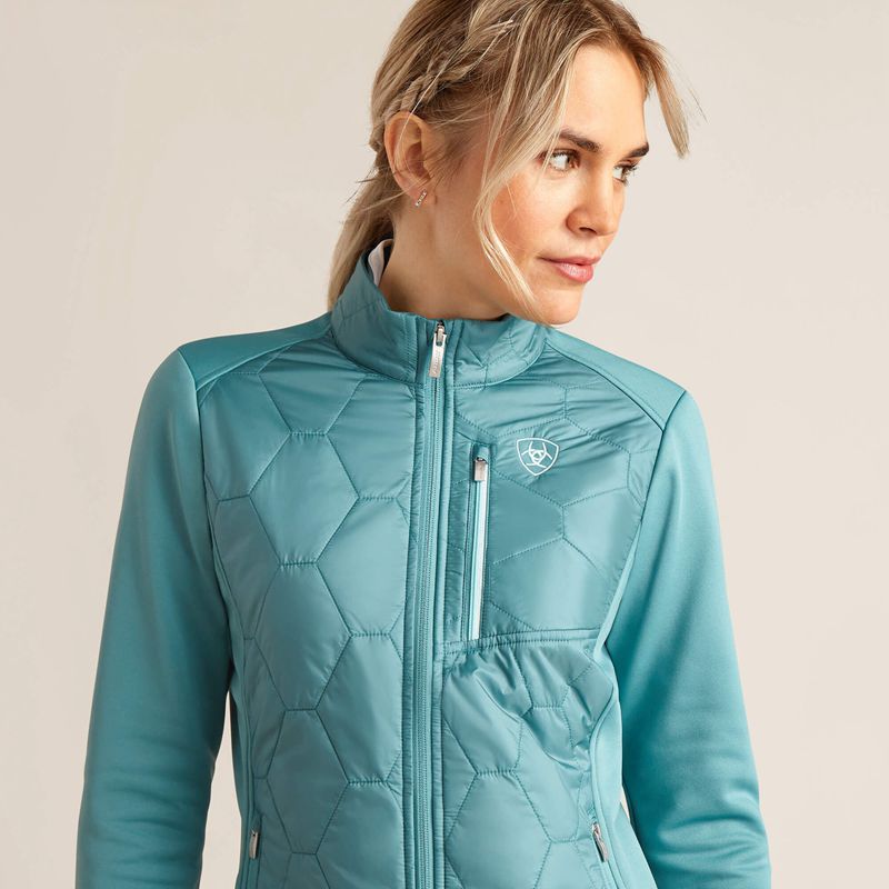 Ariat Fusion Insulated Jacket Bleu Femme | GFC-32687454