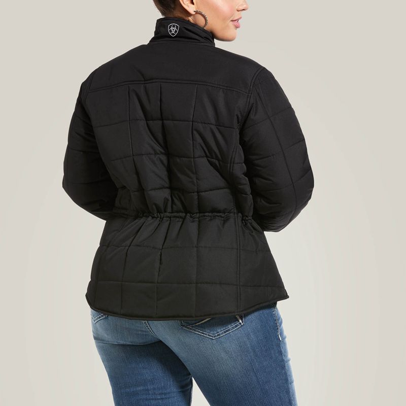 Ariat Crius Insulated Jacket Noir Femme | DLS-22293159