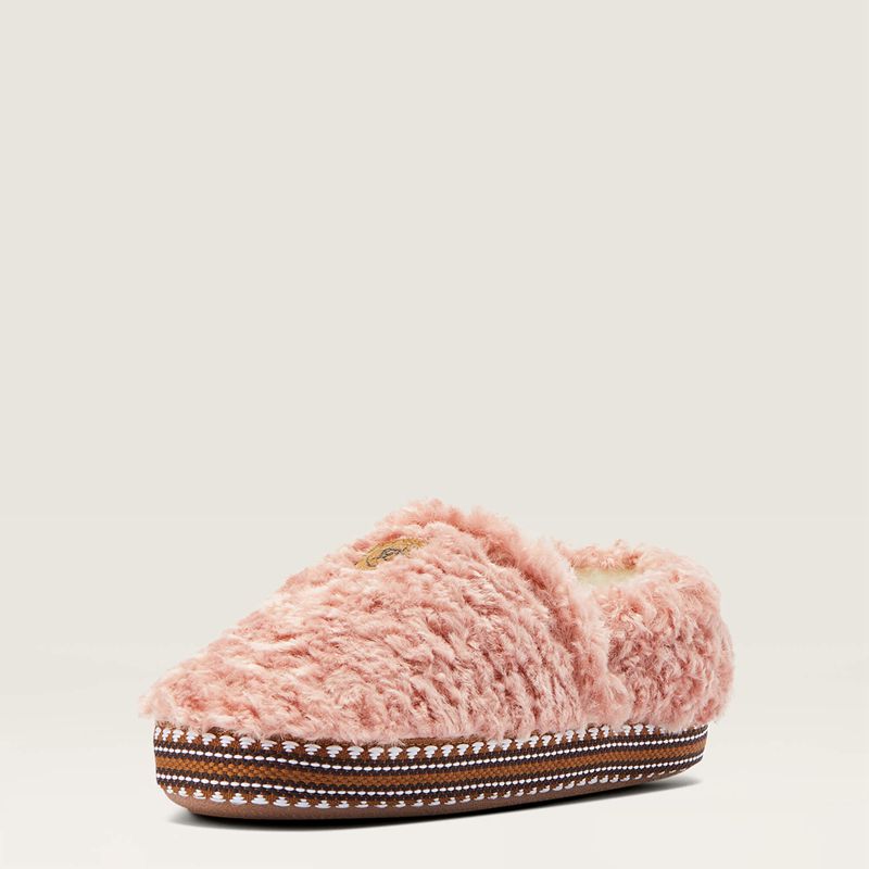 Ariat Snuggle Slipper Rose Enfant | XIM-50152269