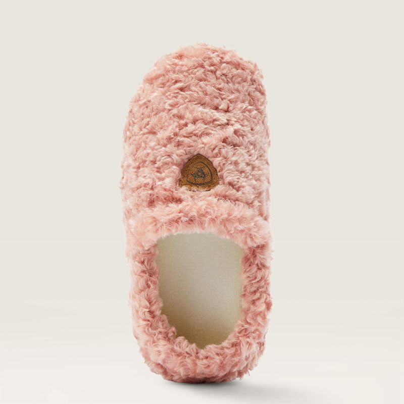 Ariat Snuggle Slipper Rose Enfant | XIM-50152269