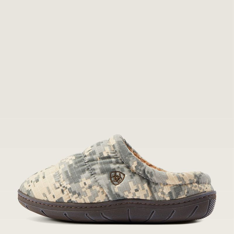 Ariat Crius Clog Slipper Camouflage Enfant | AQN-51509217