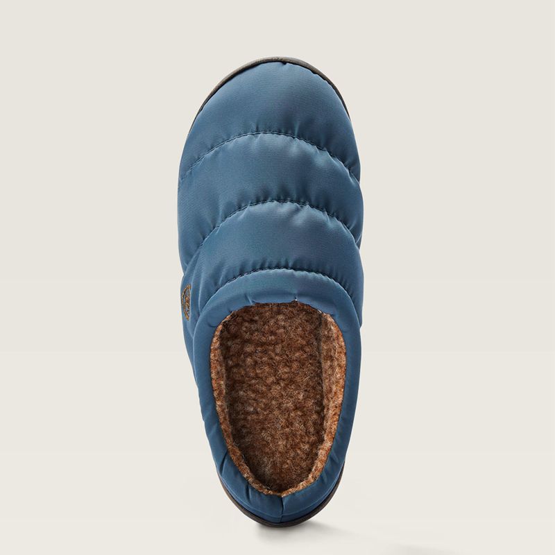 Ariat Crius Clog Slipper Bleu Marine Enfant | TXJ-76836530