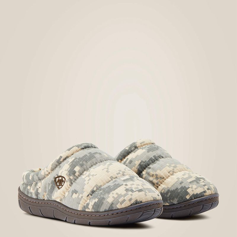 Ariat Crius Clog Slipper Camouflage Enfant | AQN-51509217