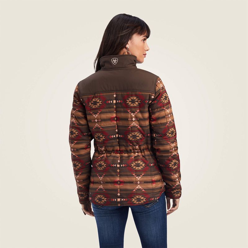 Ariat Crius Insulated Jacket Canyonlands Print Femme | FJU-44321593