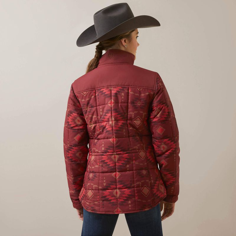 Ariat Crius Insulated Jacket Rose Femme | VBS-92703510