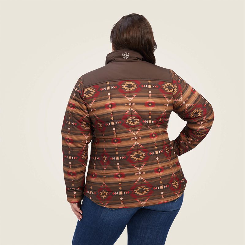 Ariat Crius Insulated Jacket Canyonlands Print Femme | FJU-44321593