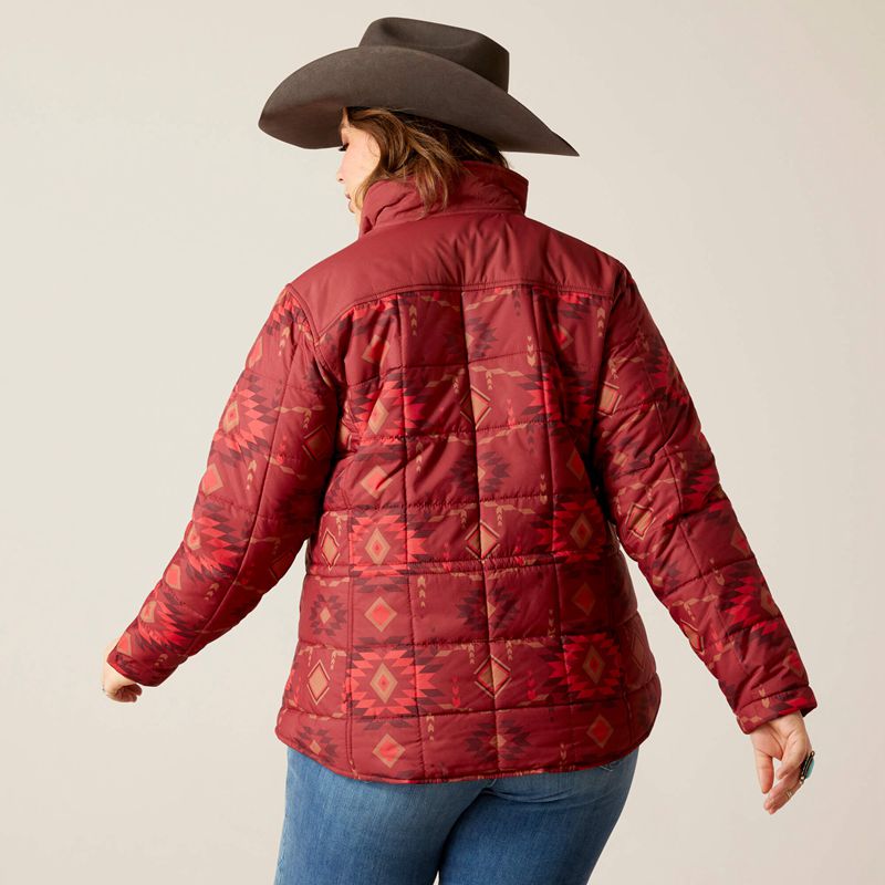 Ariat Crius Insulated Jacket Rose Femme | VBS-92703510