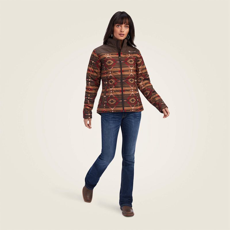 Ariat Crius Insulated Jacket Canyonlands Print Femme | FJU-44321593