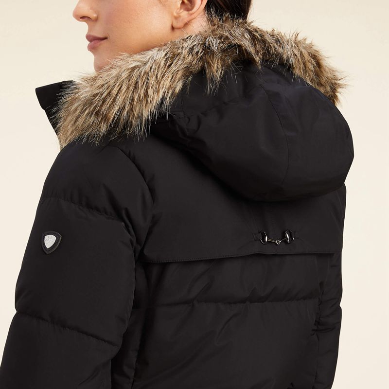 Ariat Clairborne Down Jacket Noir Femme | TAW-60773619