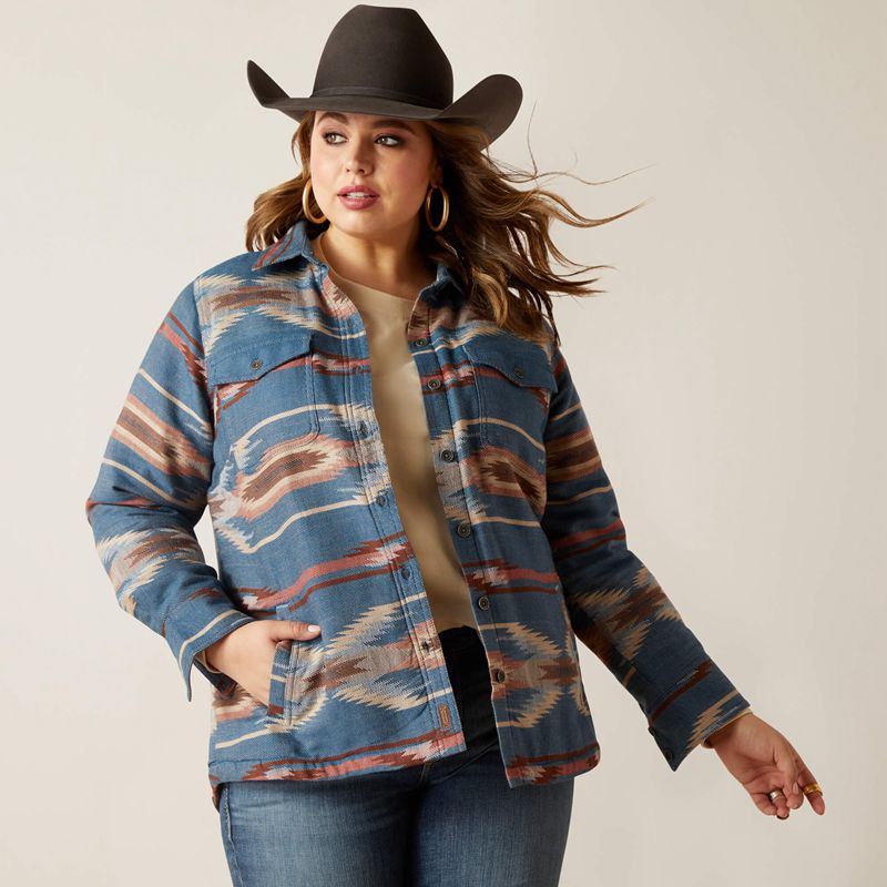 Ariat Chimayo Shirt Jacket Jacobo Chimayo Jcd Femme | GWT-26363076