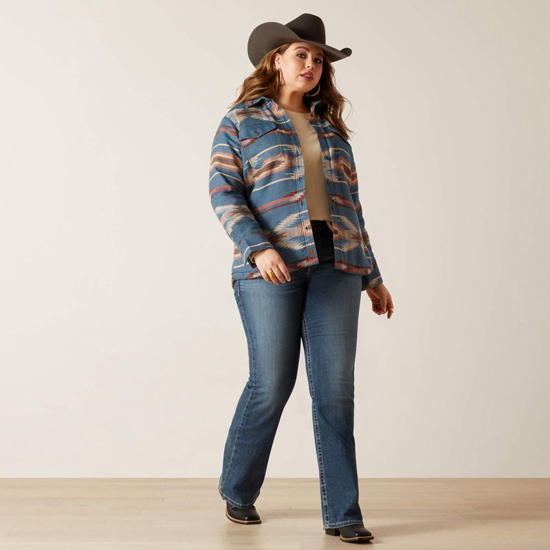 Ariat Chimayo Shirt Jacket Jacobo Chimayo Jcd Femme | GWT-26363076