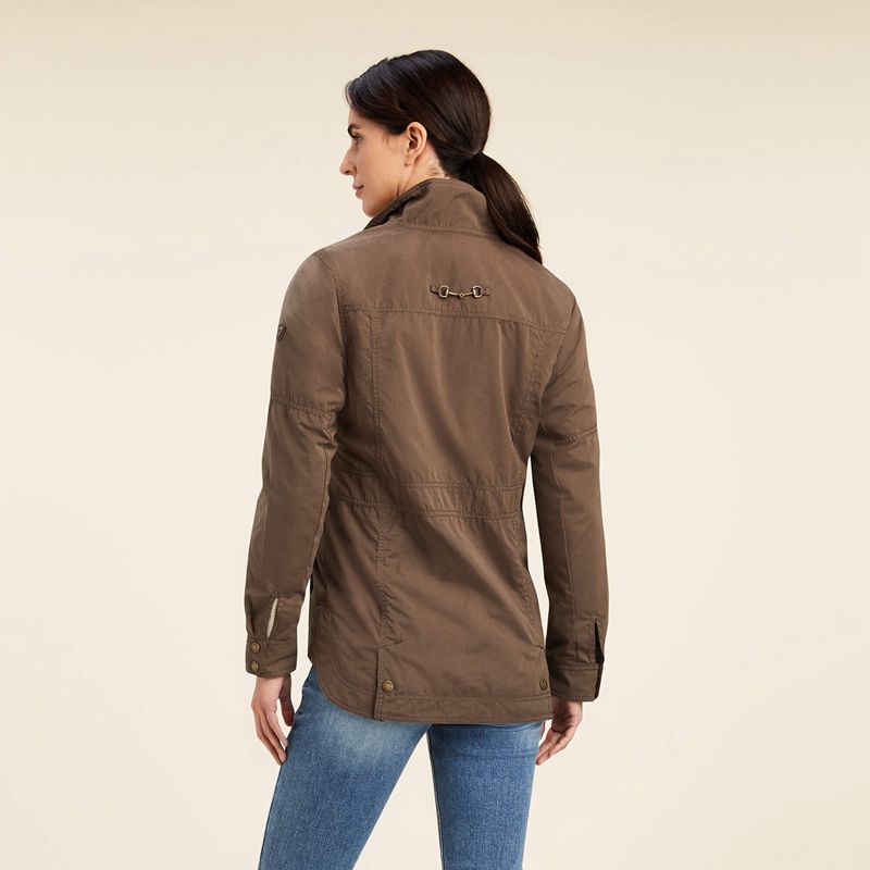 Ariat Calumet Field Jacket Banyan Bark Femme | ZVU-99129216