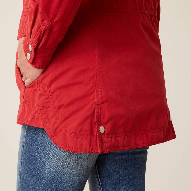 Ariat Calumet Field Jacket Rouge Femme | NBA-98094711