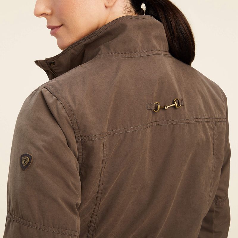 Ariat Calumet Field Jacket Banyan Bark Femme | ZVU-99129216