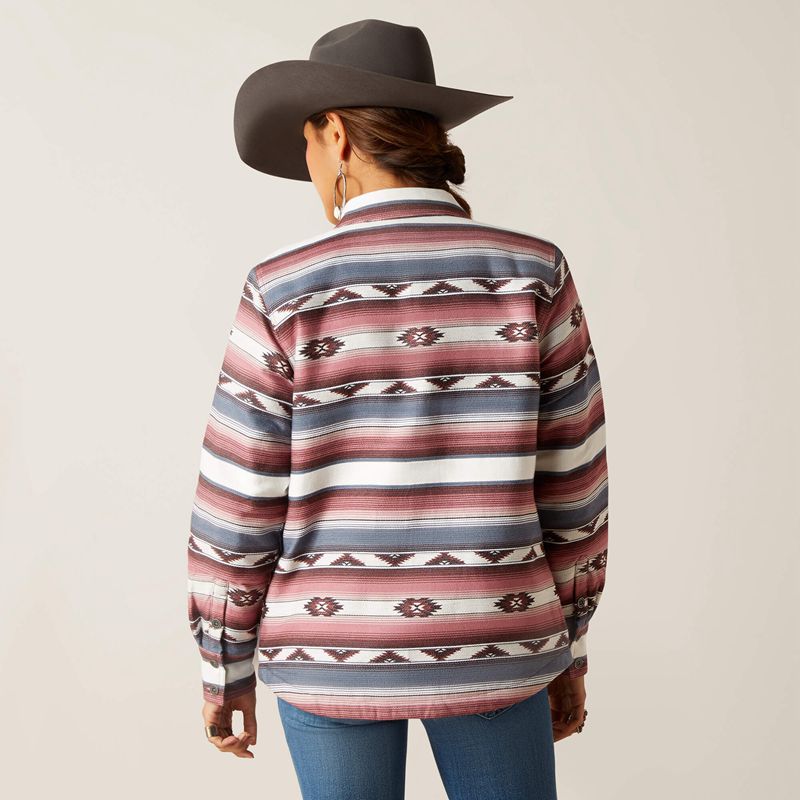 Ariat Buffalo Plaid Shirt Jacket Serape Femme | SAS-85500740