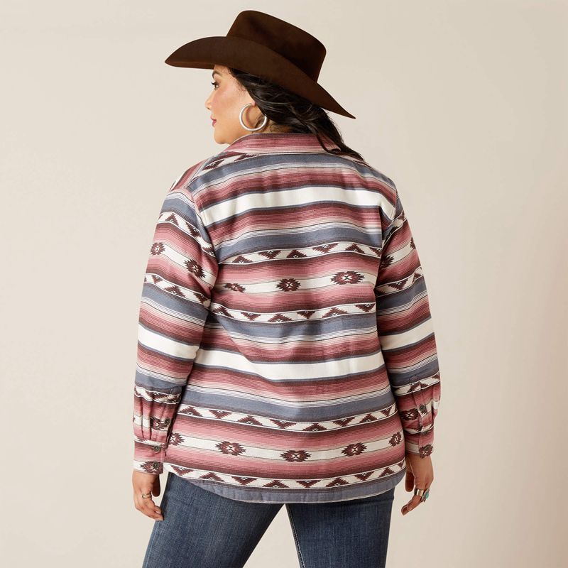 Ariat Buffalo Plaid Shirt Jacket Serape Femme | SAS-85500740