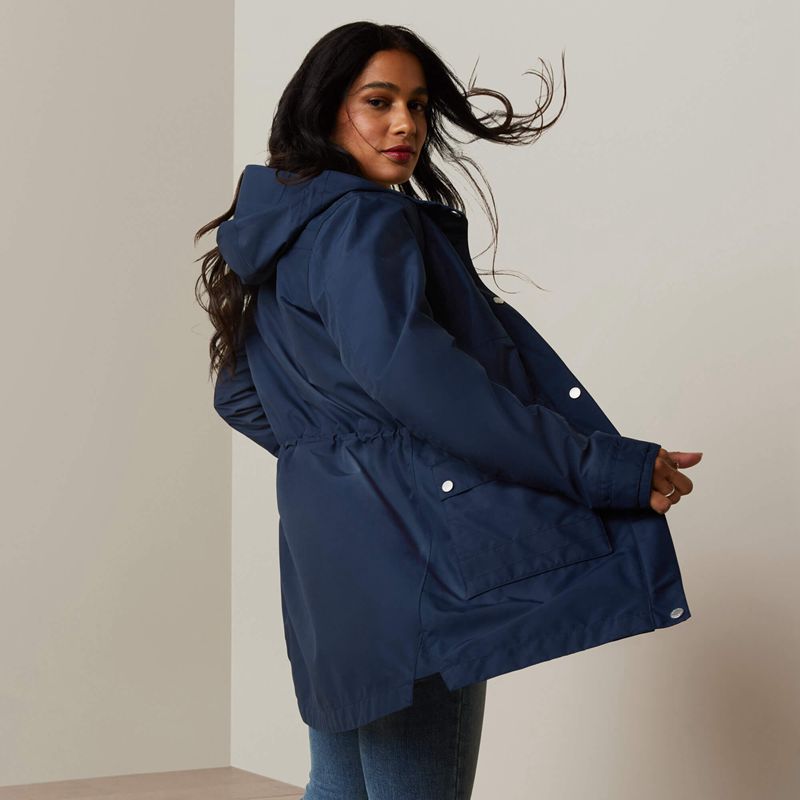 Ariat Atherton Jacket Bleu Marine Femme | JUT-94286870