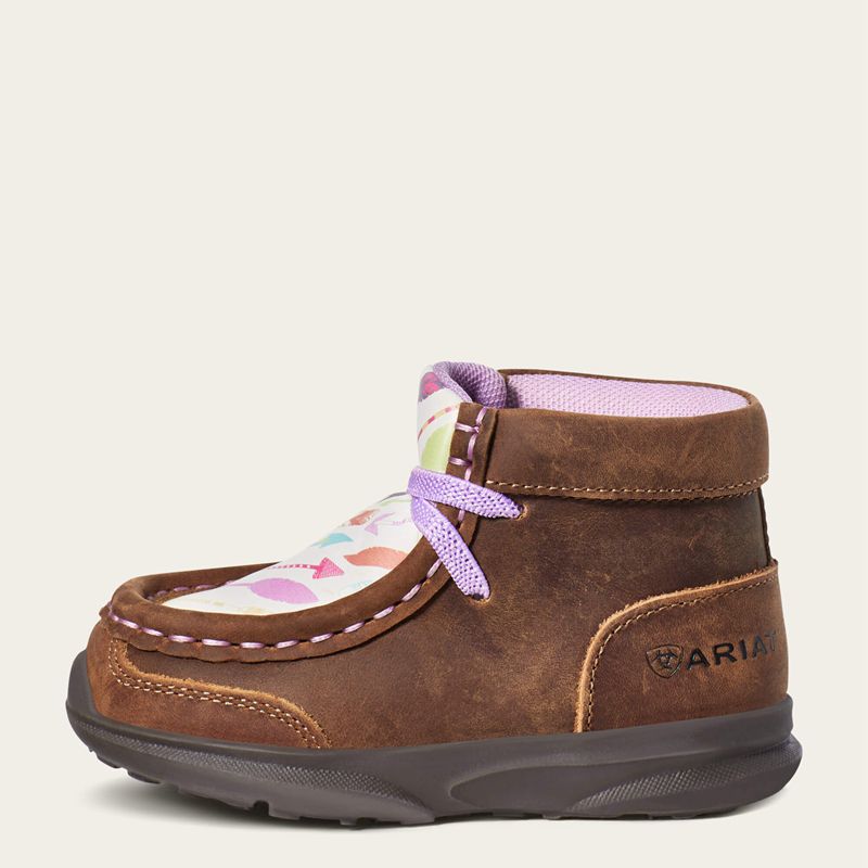 Ariat Td Lil' Stompers Addison Boot Marron Enfant | YOM-37428334