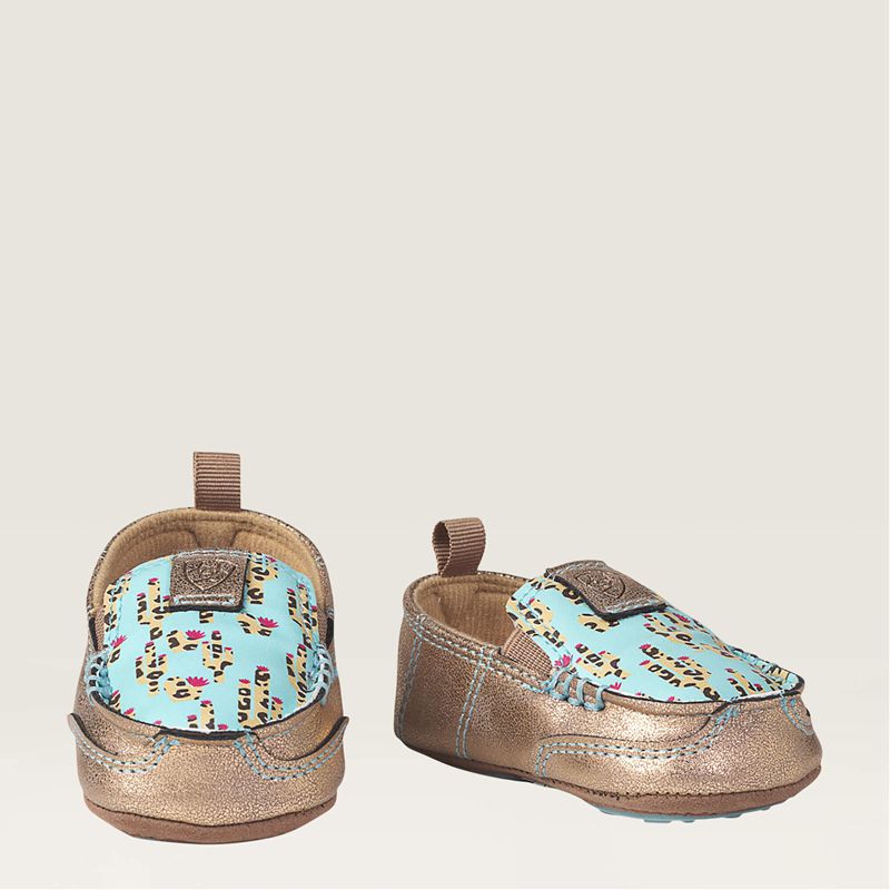 Ariat Lk Lil Stompers Piper Cruiser Turquoise/Metallic/Turquoise Enfant | HOS-24447766