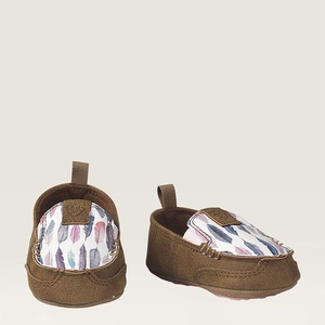 Ariat Lk Lil Stompers Anna Cruiser Brown/Feather/Tan Enfant | CCV-43279917