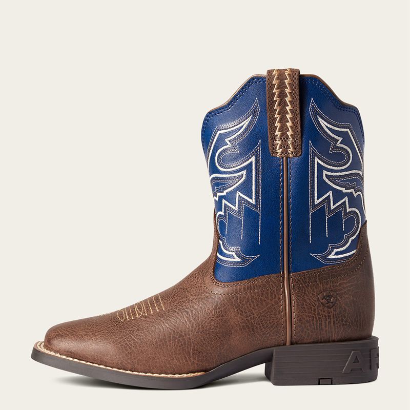 Ariat Bk Youth Sorting Pen Western Boot Chocolat Enfant | EWL-36126941