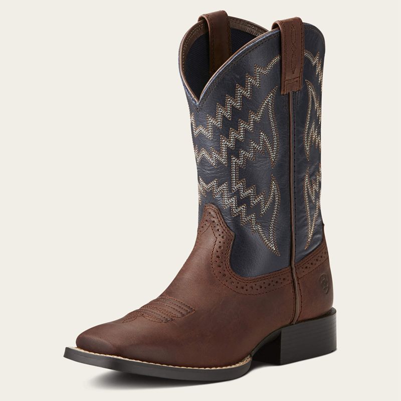 Ariat Bk Tycoon Western Boot Marron Enfant | GCN-73638863