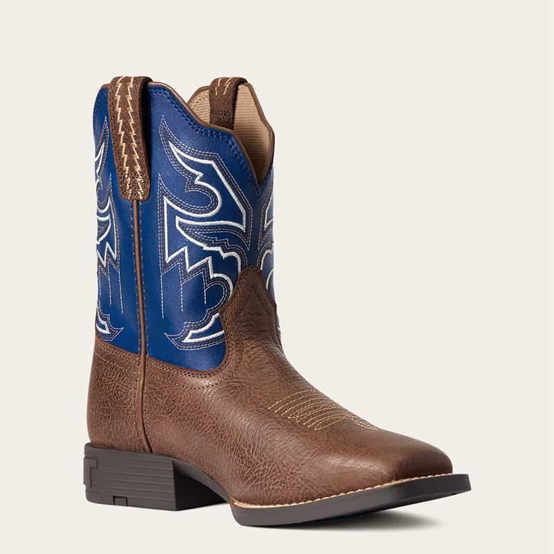 Ariat Bk Youth Sorting Pen Western Boot Chocolat Enfant | EWL-36126941