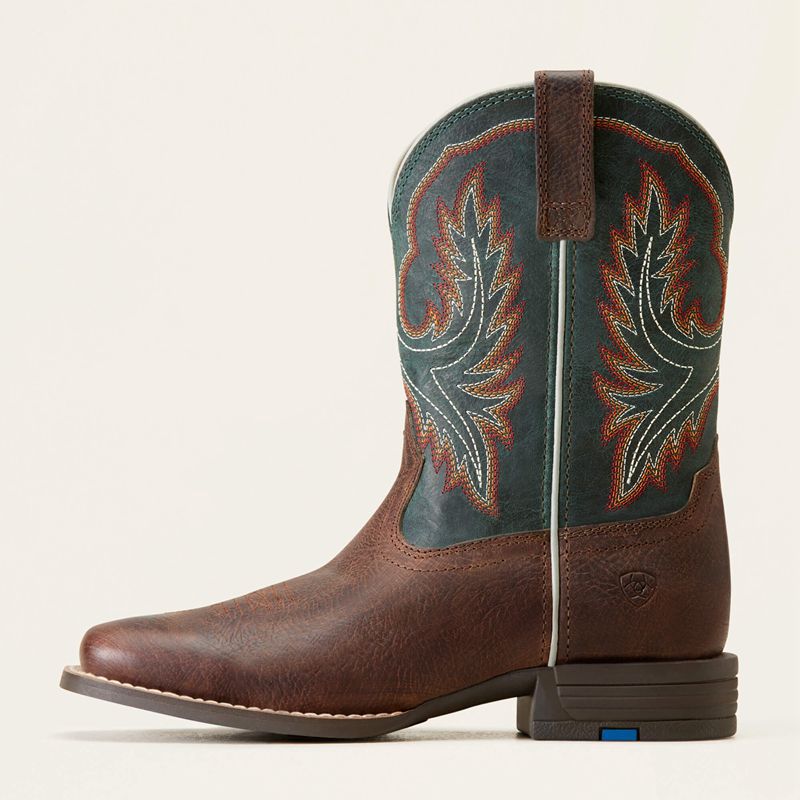 Ariat Bk Wilder Western Boot Marron Enfant | KVC-85068528