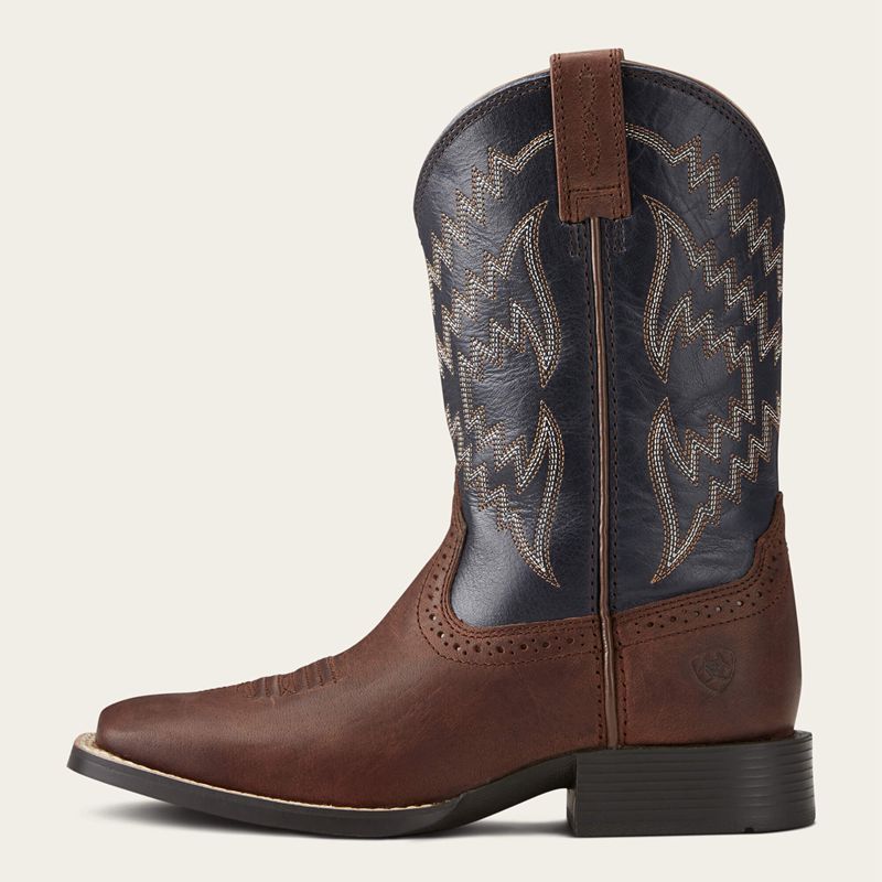 Ariat Bk Tycoon Western Boot Marron Enfant | GCN-73638863