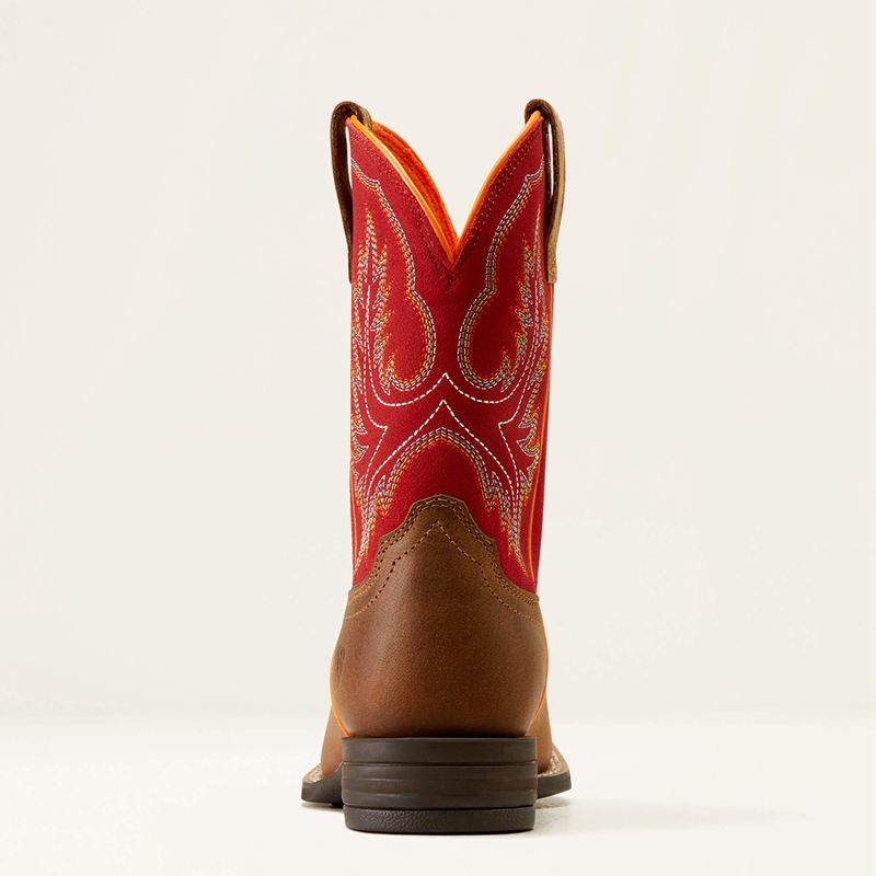 Ariat Bk Wilder Western Boot Rouge Enfant | NUJ-80356644