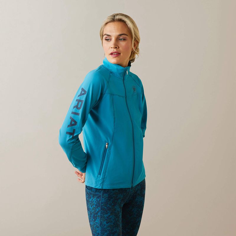 Ariat Agile Softshell Jacket Bleu Femme | CHO-34110572