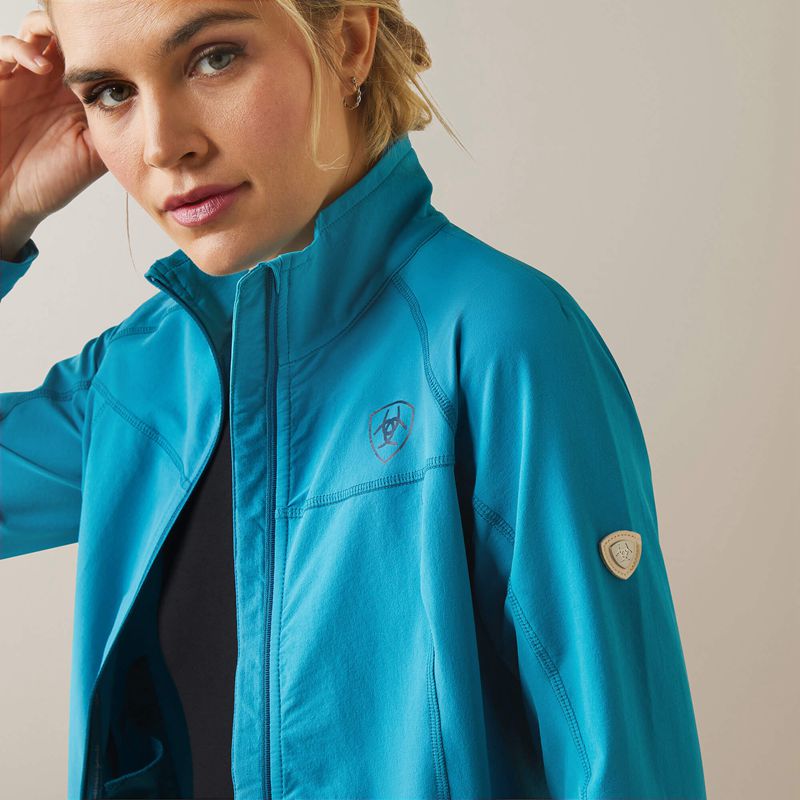 Ariat Agile Softshell Jacket Bleu Femme | CHO-34110572