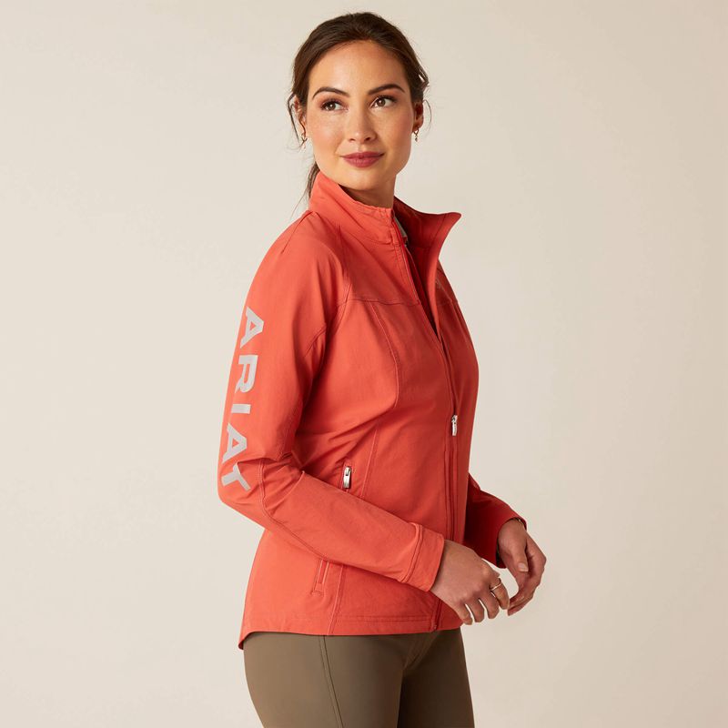 Ariat Agile Softshell Jacket Baked Apple Femme | ANG-28693163