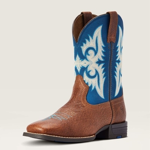 Ariat Bk Lonestar Western Boot Rouge Enfant | VUT-17057542