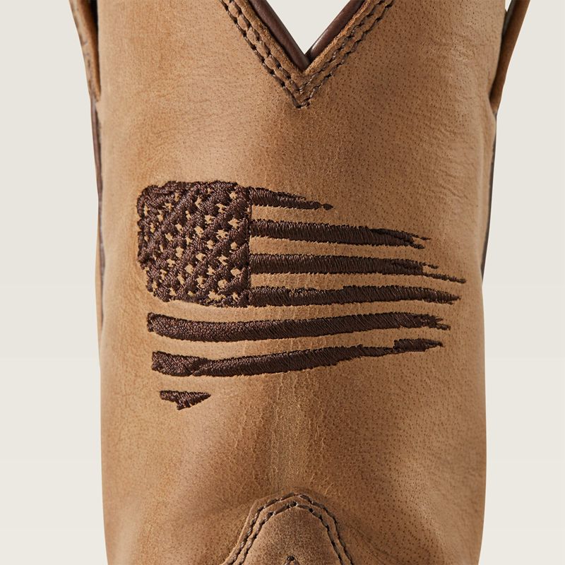 Ariat Bk Patriot Ii Western Boot Marron Enfant | ZTQ-39283453