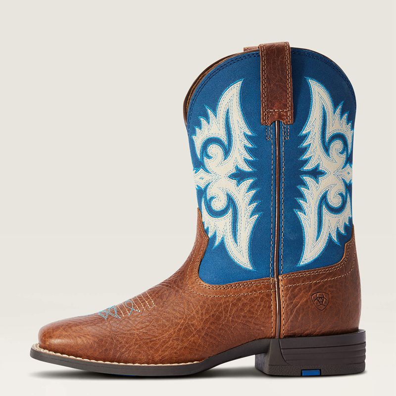 Ariat Bk Lonestar Western Boot Rouge Enfant | VUT-17057542