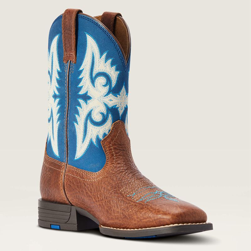 Ariat Bk Lonestar Western Boot Rouge Enfant | VUT-17057542