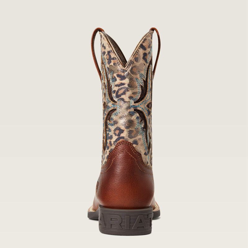 Ariat Bk Koel Venttek Western Boot Spiced Cider Enfant | ZMB-40758555