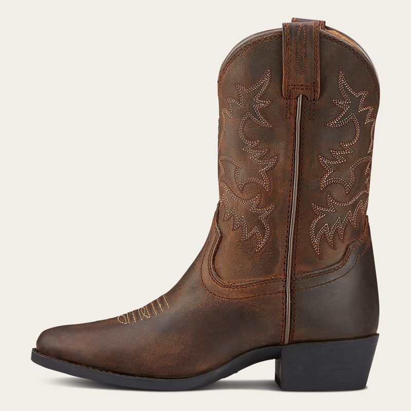 Ariat Bk Heritage Western Boot Marron Enfant | IQF-12654223