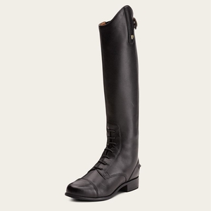 Ariat Bk Heritage Contour Field Zip Tall Riding Boot Noir Enfant | CIQ-21263646